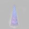 10.5" H Acrylic LED Color Changing Lighted Christmas Tabletop Tree Décor (Battery Operated, Not Included)